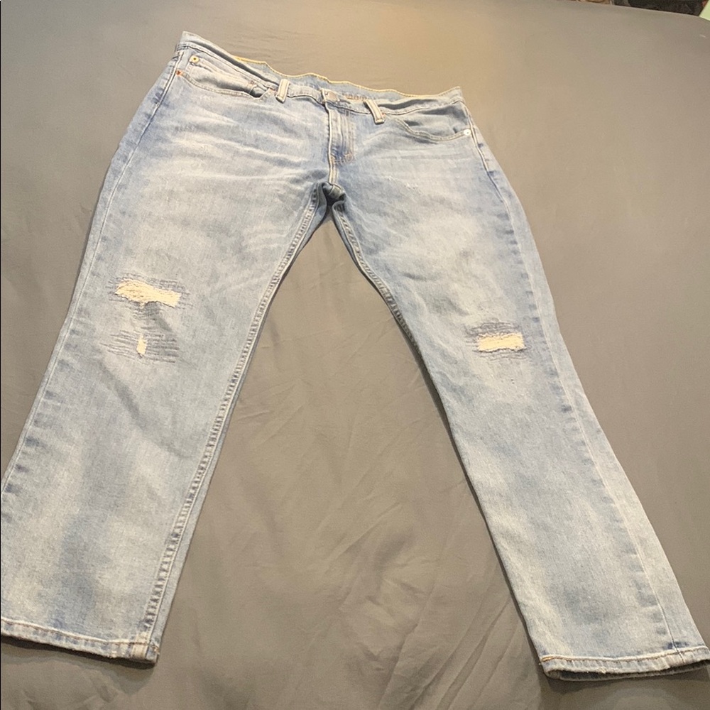 Levi Strauss & Co Men's Light Blue Jeans